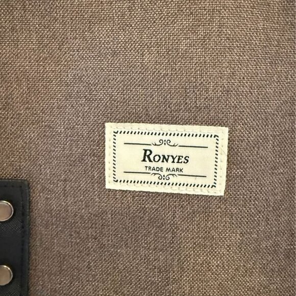 Ronyes Brown Unisex Laptop Backpack for Work/School-Excellent Condition! - Picture 9 of 9